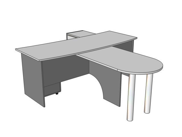 Дизайн офисной мебели Вариант №18