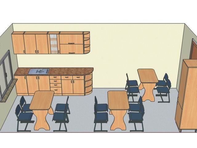 Дизайн офисной мебели Вариант №24