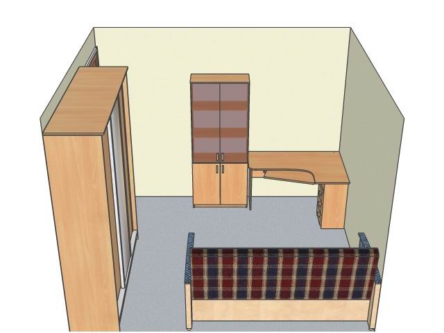 Дизайн офисной мебели Вариант №2