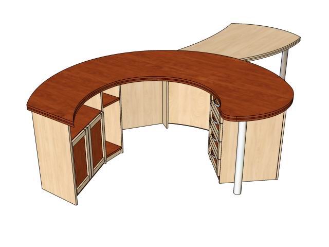 Дизайн офисных столов Вариант №46