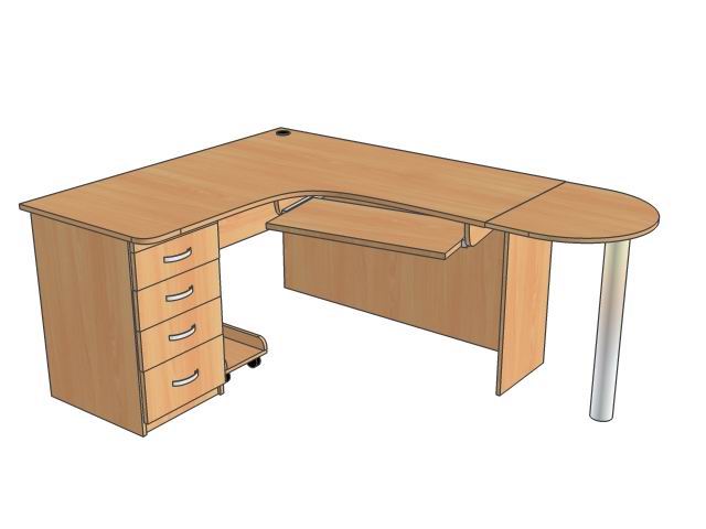Дизайн офисного стола Вариант №5